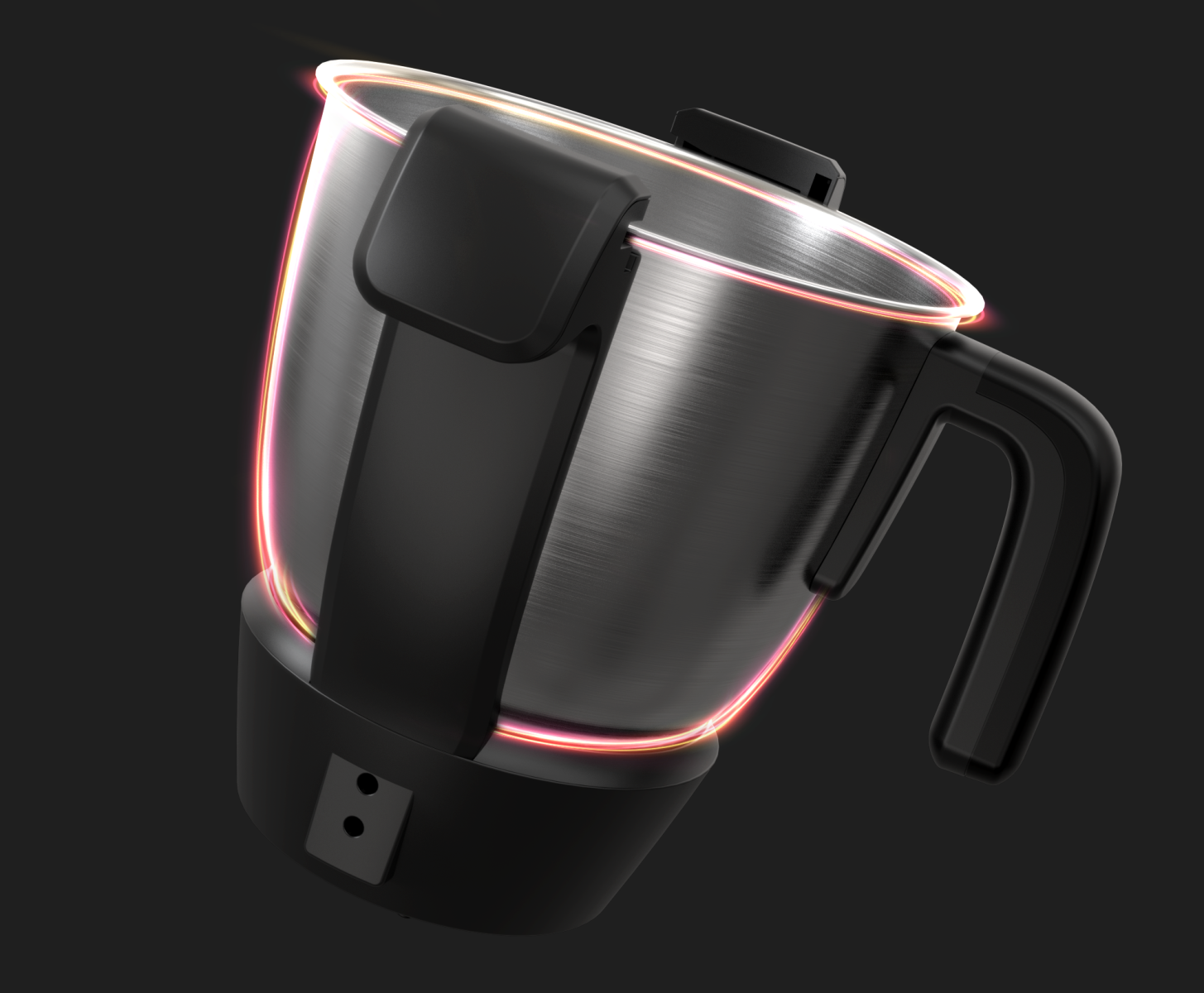 Bol rezistent din oțel inoxidabil de 3.5 L (capacitatea utilă – 2.3 L)