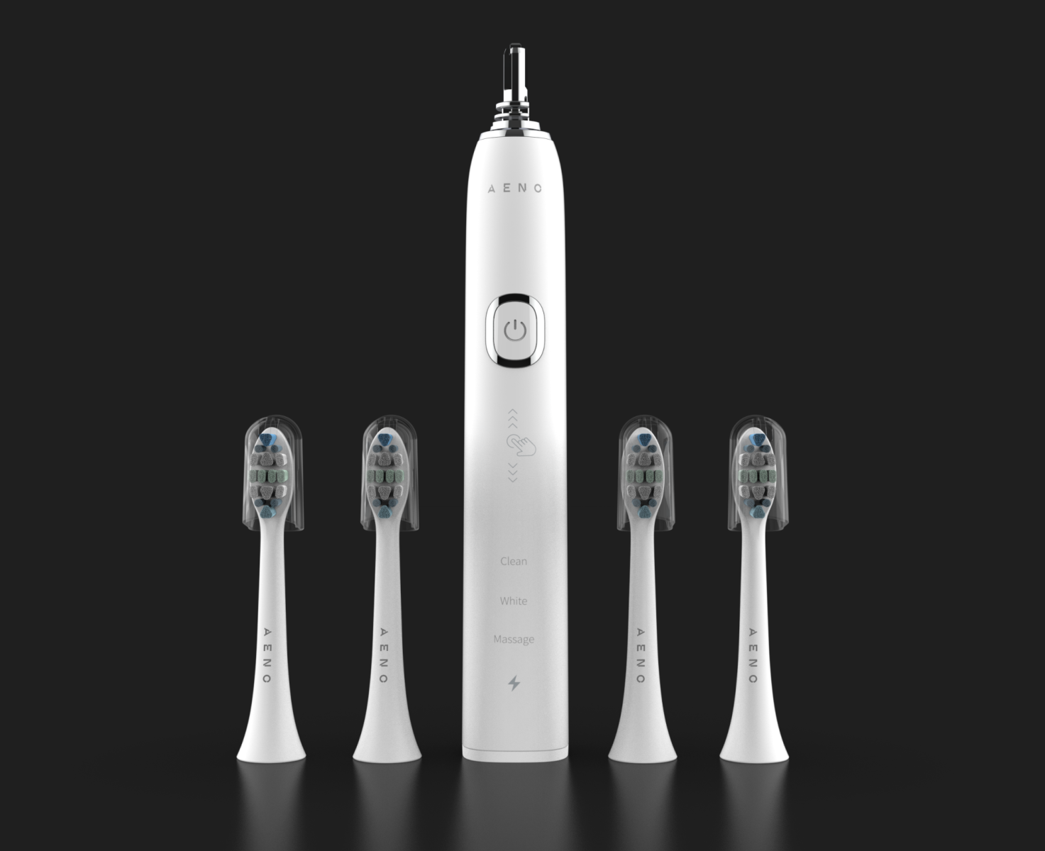 4 capete de periuță incluse – 12 luni de utilizare