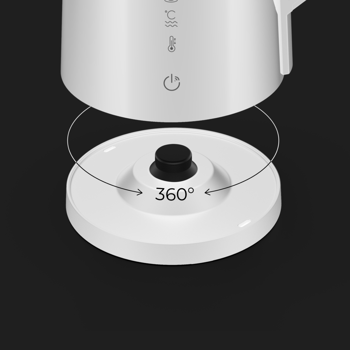 Baza de alimentare la 360°