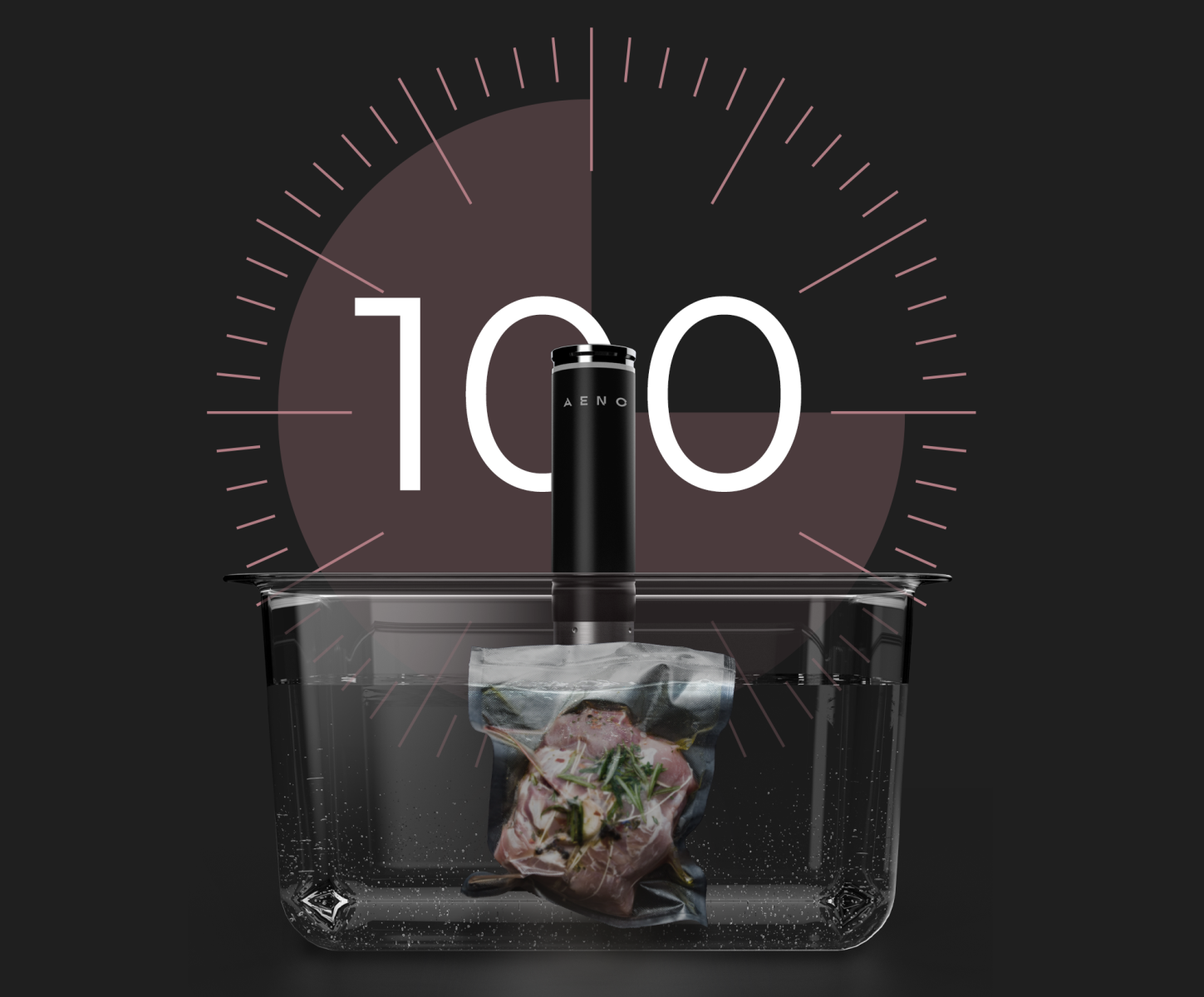 Timp de gătire setabil până la 100 de ore