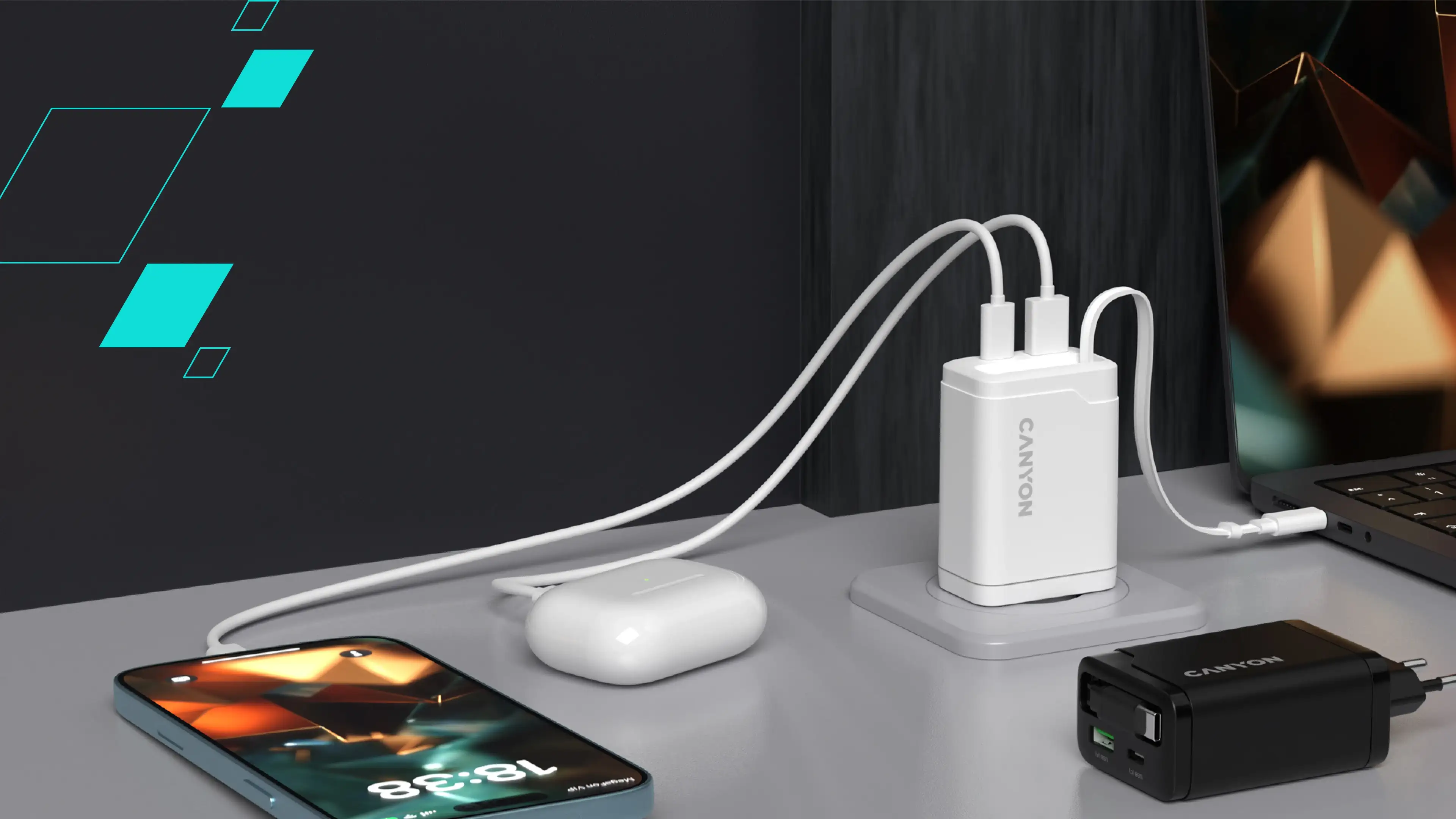 OnCharge 65RC punjenje više uređaja