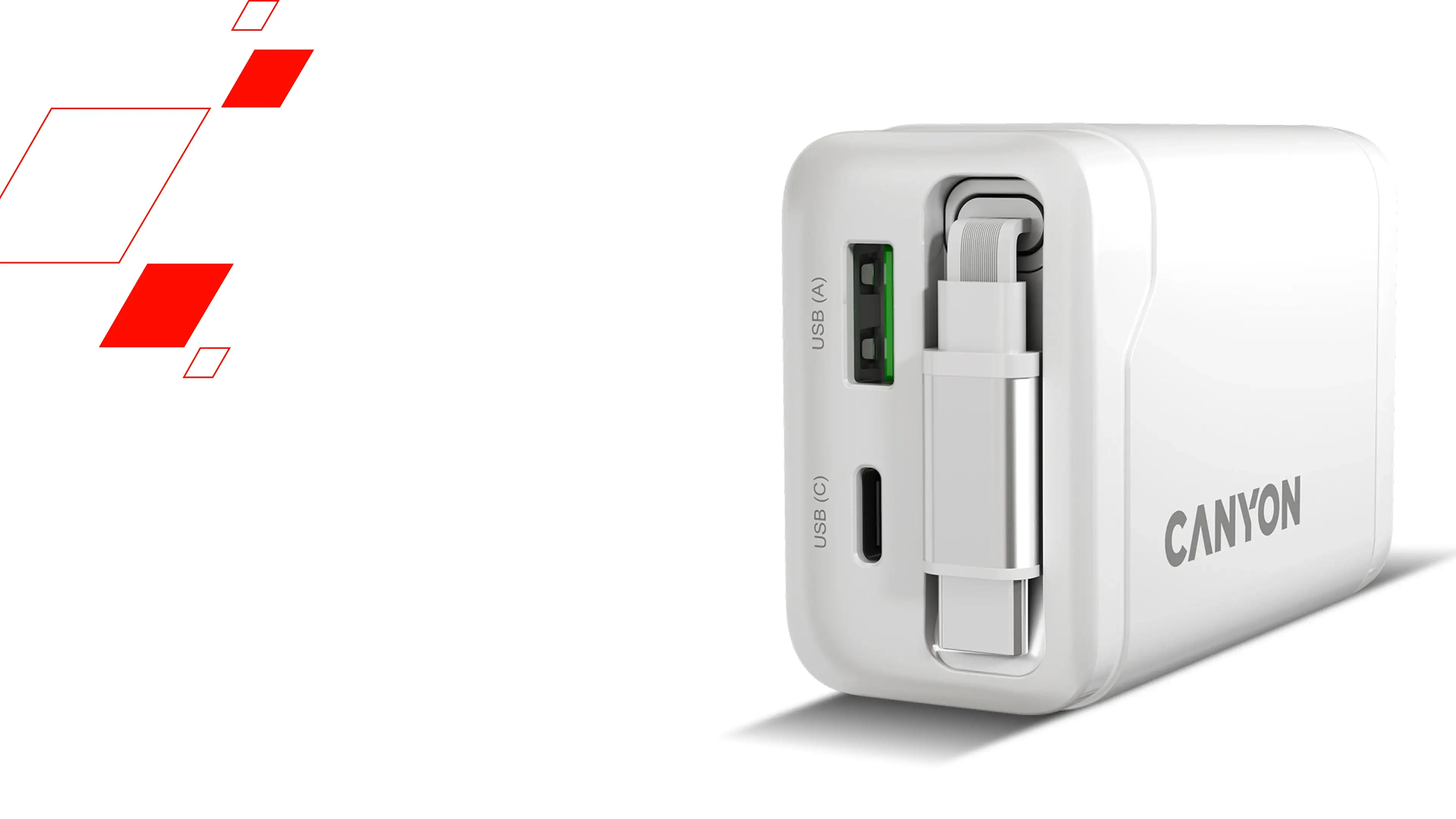 OnCharge 65RC ugrađeni USB-C kabel