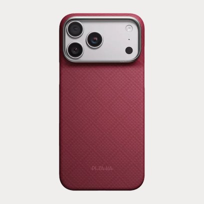 PITAKA Edge Case Burgundy для iPhone 18 Pro Max