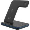 Stație de încărcare wireless 3-în-1 pentru gadget-uri care acceptă tehnologia QI WS-302 - Photo 2