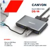 Мультипортовый хаб 8-в-1 USB-C DS-14 - Photo 4