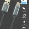 Stylish Metal Sync&Charge Cable UC-6 - Photo 4