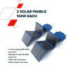Складной солнечный комплект из 2 панелей SP200W - Photo 22