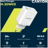 Wall Charger PD 20W + QC 3.0 18W H-20W03 - Photo 4