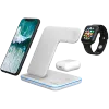 3-в-1 Безжична станция за зареждане на устройства, поддържащи QI технология WS-303 - Photo 6