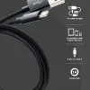 Πλεγμένο Lightning 8 ακίδων - Καλώδιο USB για iPhone CFI-3 - Photo 6