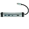 Мультипортовый адаптер “хаб” 4-в-1 USB Type C DS-3