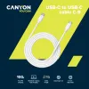 Fast charging & data transfer cable, USB-C to USB-C C-9 - Photo 3