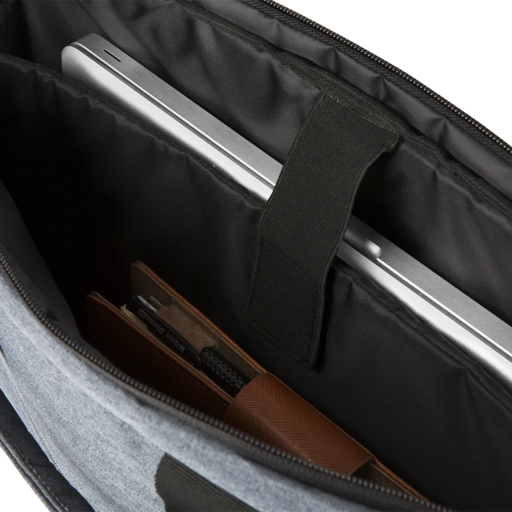 Elegantná šedá taška na notebook B-4 - Photo 4