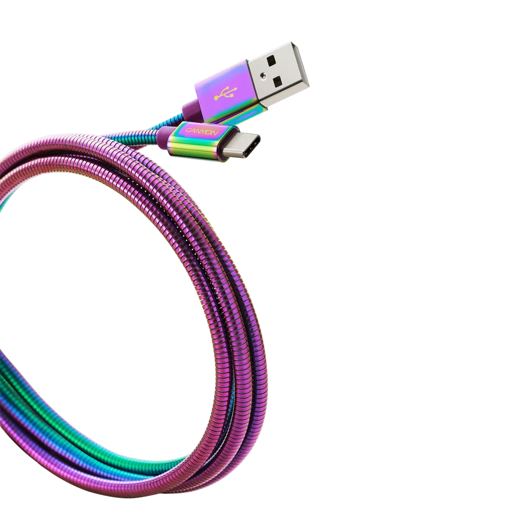 Ультрапрочный кабель USB Type C - USB A 2.0 UC-7 - Photo 2