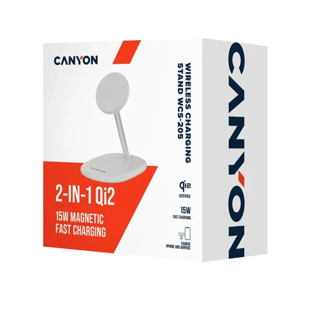 Soporte de carga inalámbrica On Power 205 con adaptador de 30W incluido - Photo 7