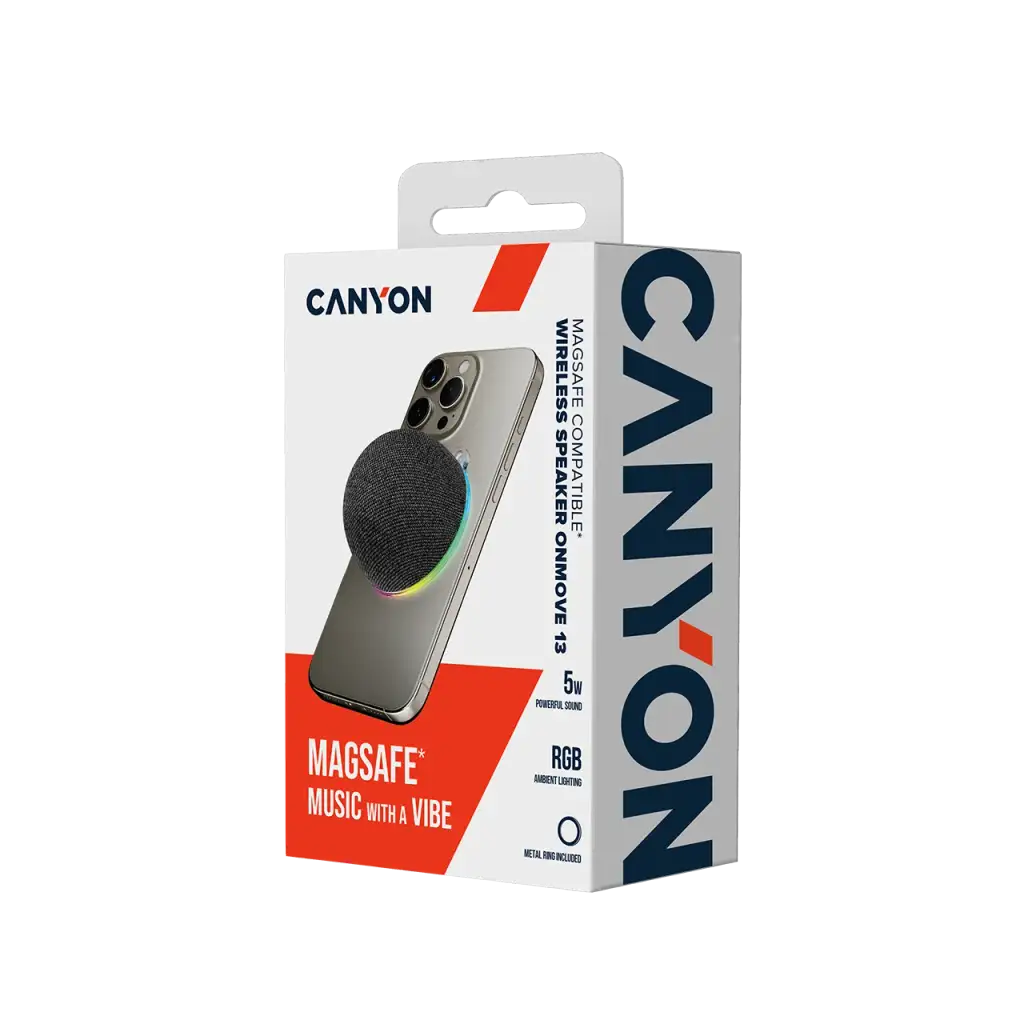 Magsafe compatible* wireless speaker OnMove 13 - Photo 6