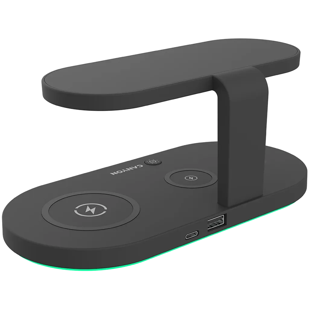 5-in-1 Wireless charging station for gadgets supporting QI technology WS-501 - Photo 3