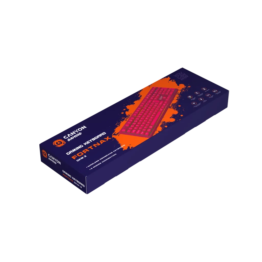 Wireless Membrane Keyboard Fortnax GKW-2 - Photo 7