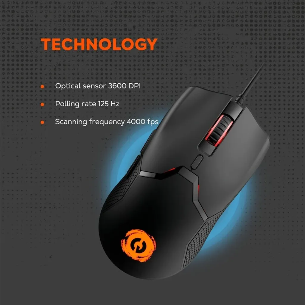 Gaming Mouse Carver GM-116 - Photo 6