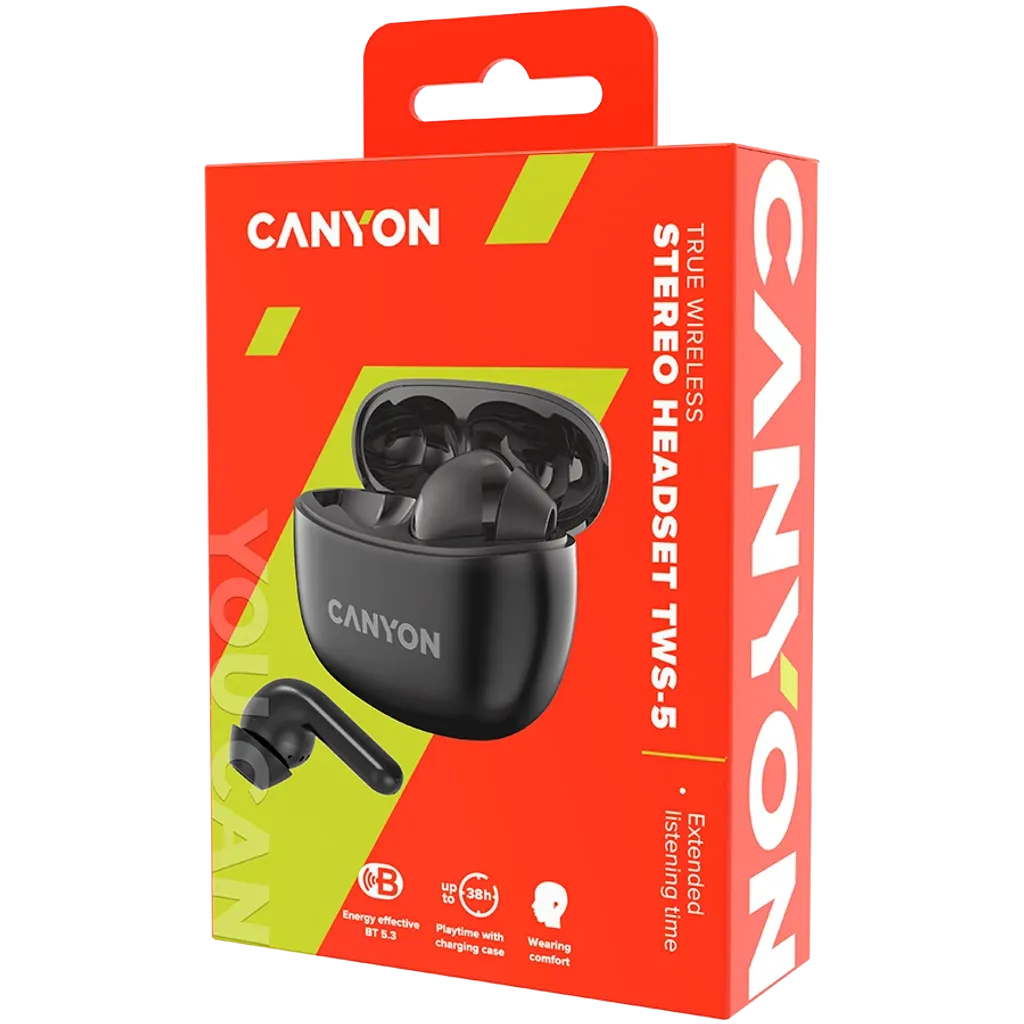 Bezdrátová stereo sluchátka True Wireless TWS-5 - Photo 5