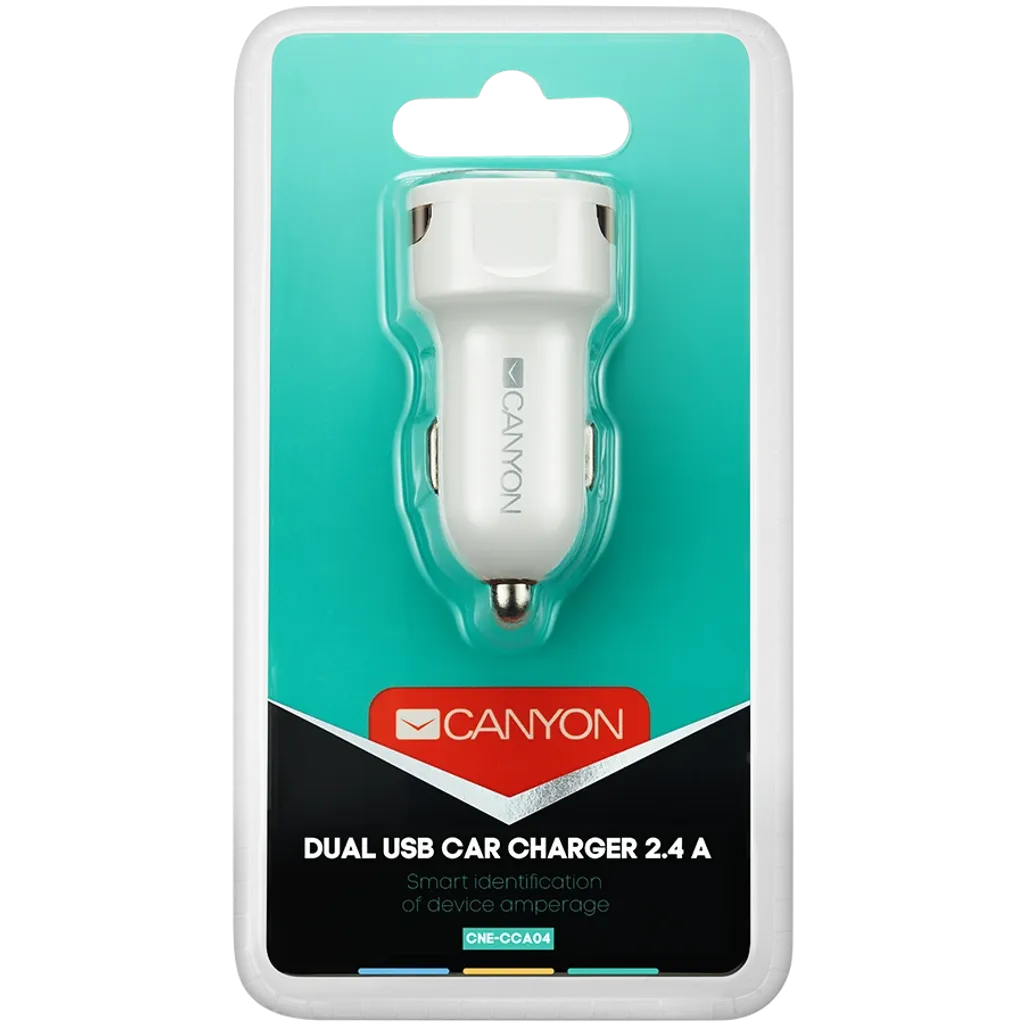 Încărcător auto dual USB, 2.4A C-04 - Photo 3