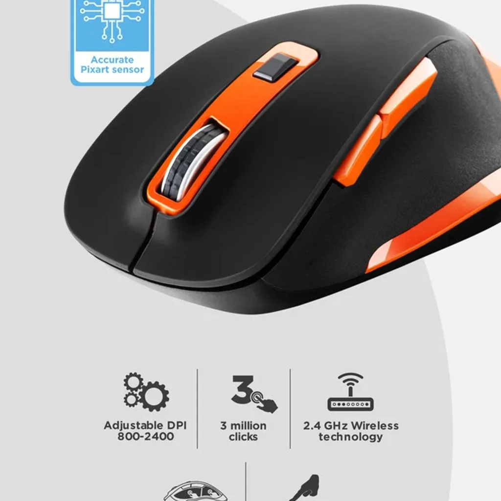 Convenient Wireless Mouse With a Gaming-grade Sensor MW-14 - Photo 5