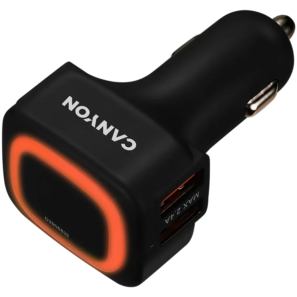 Încărcător auto dual USB, 4.8A C-05