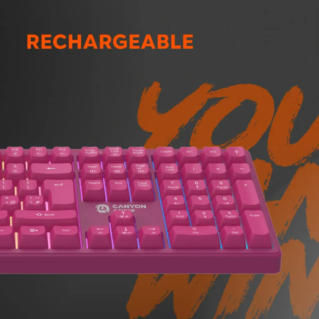 Wireless Membrane Keyboard Fortnax GKW-2 - Photo 11