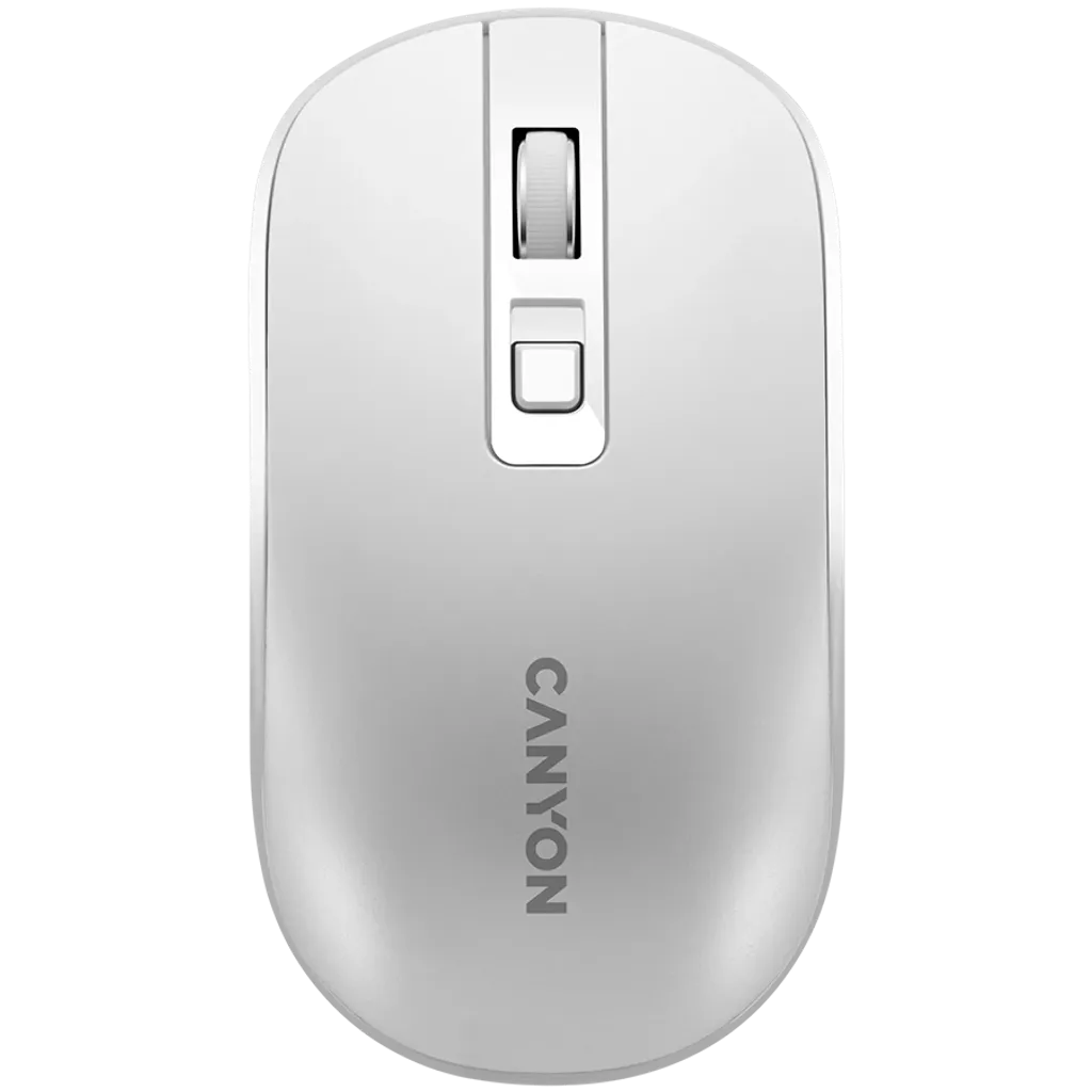 Ασύρματο επαναφορτιζόμενο ποντίκι με αθόρυβα κουμπιά MW-18