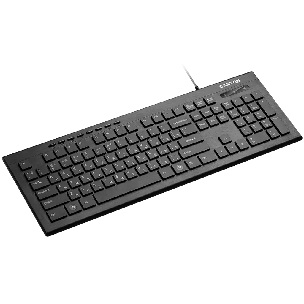 Teclado ultra delgado con luces LED laterales HKB-2 - Photo 2