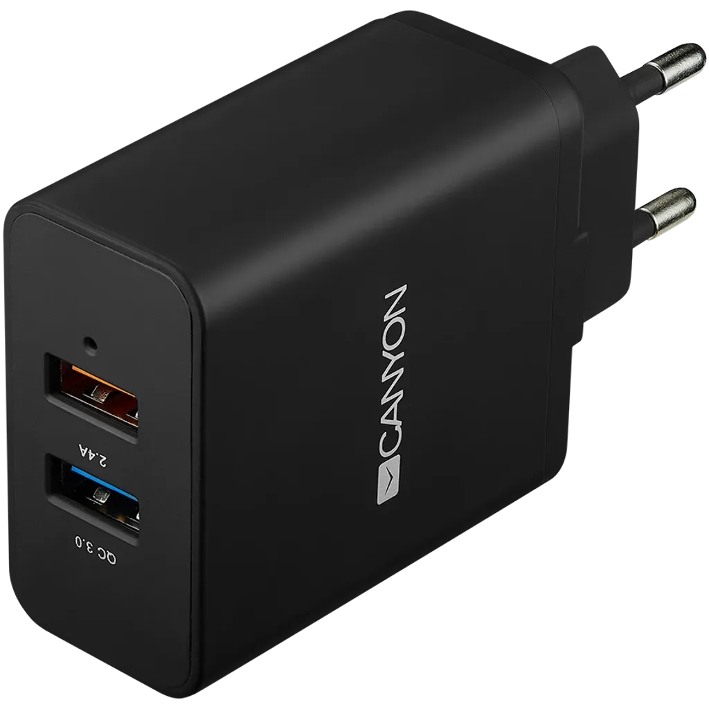 Powerful Technology Multi-USB Wall Charger, 2.4A H-07