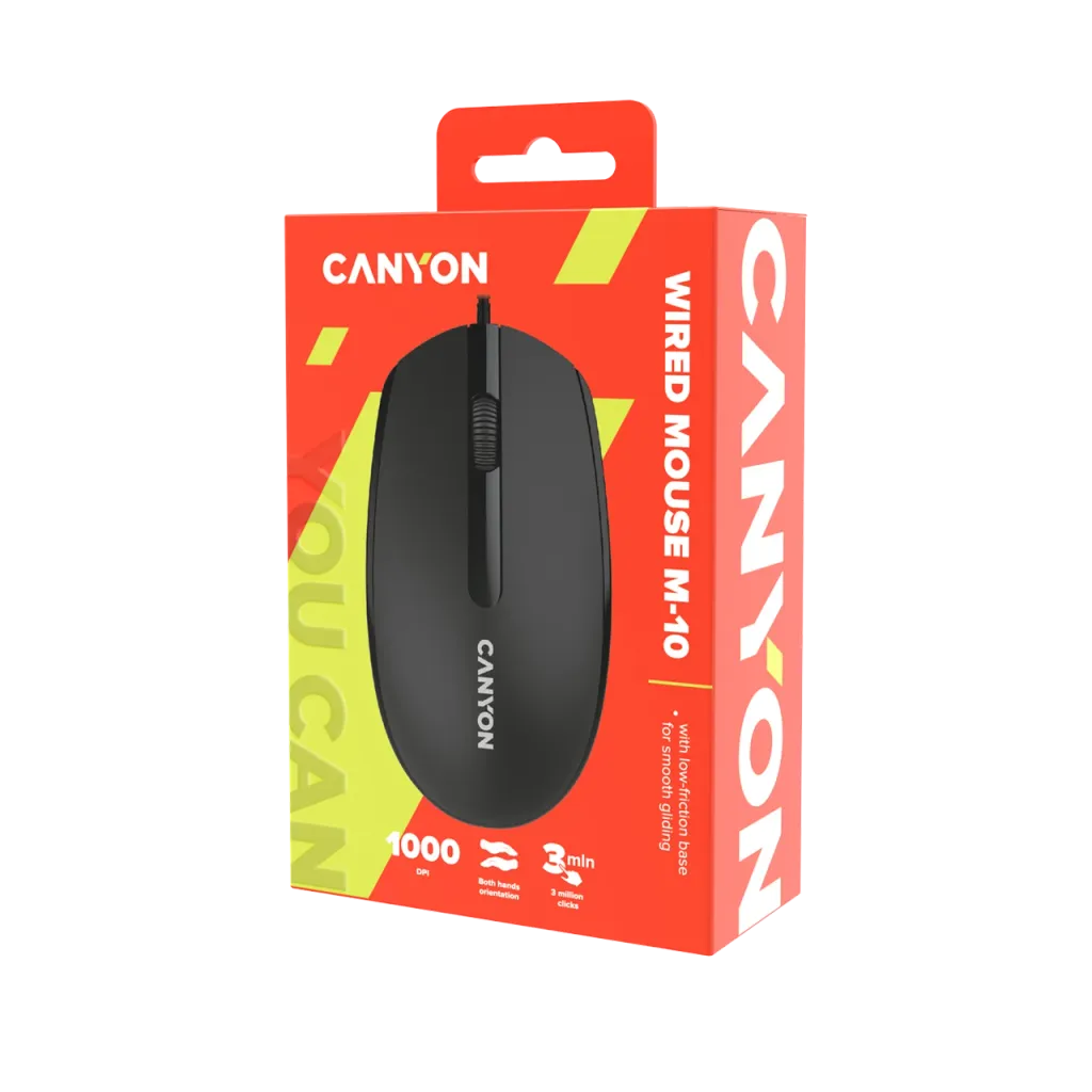 Drátová myš pro pohodlnou a plynulou manipulaci M-10 - Photo 6