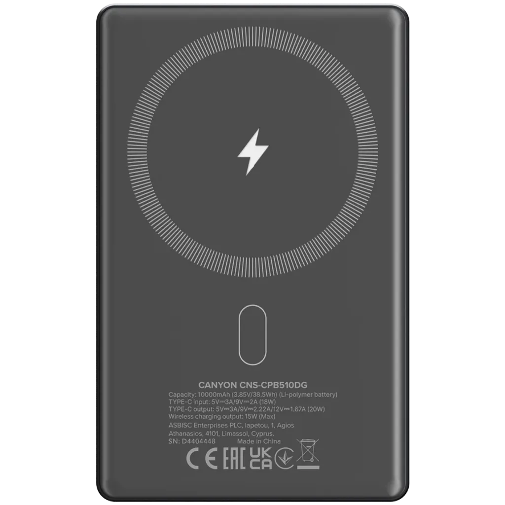 Power Bank OnPower 510 Slim Magsafe 10000 mAh PD20W - Photo 4