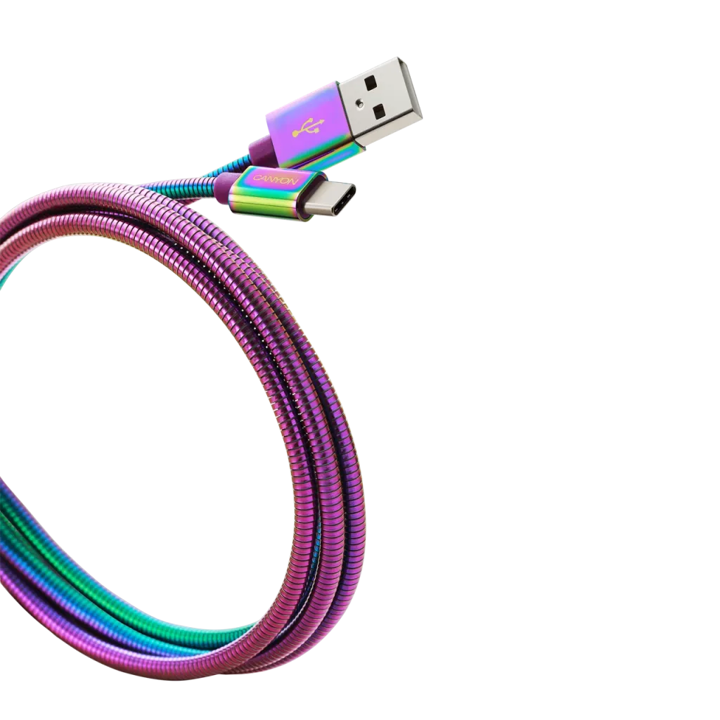 Ultra-durable USB Type-C to USB A 2.0 Cable UC-7 - Photo 2