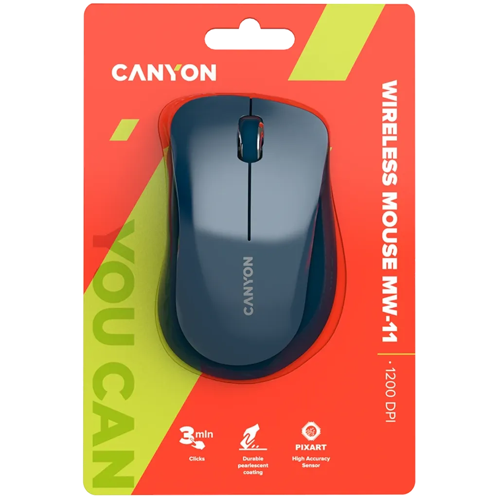 Ratón óptico inalámbrico con sensor Pixart MW-11 - Photo 6