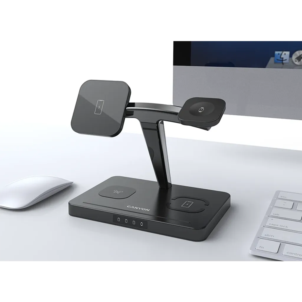 Σταθμός WS-404 ασύρματης φόρτισης 4-σε-1 - Photo 4