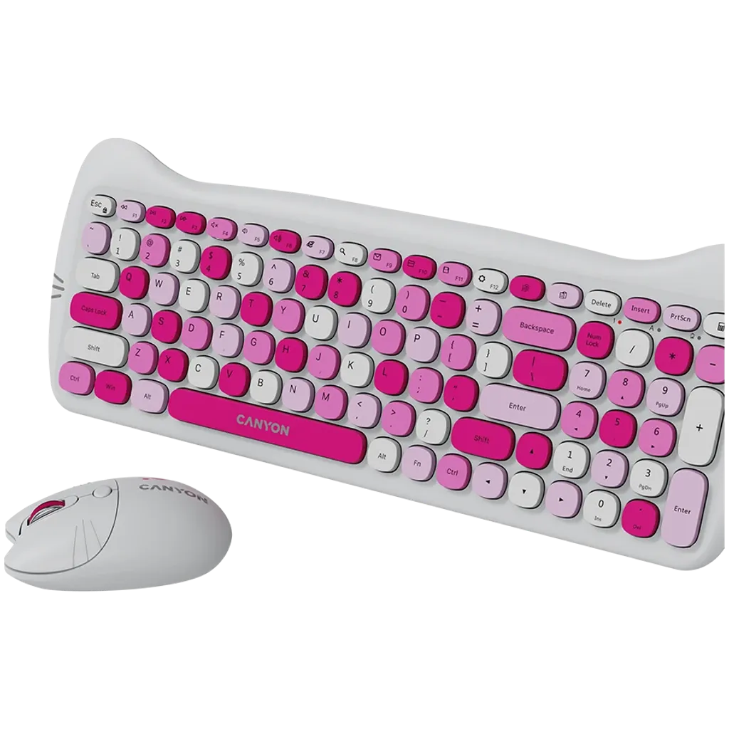 Wireless combo HSET-W6 Kitty Edition - Photo 5