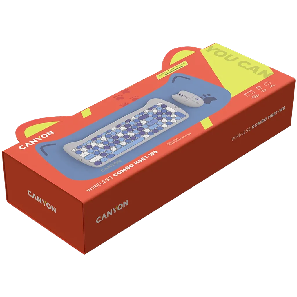 Wireless combo HSET-W6 Kitty Edition - Photo 6