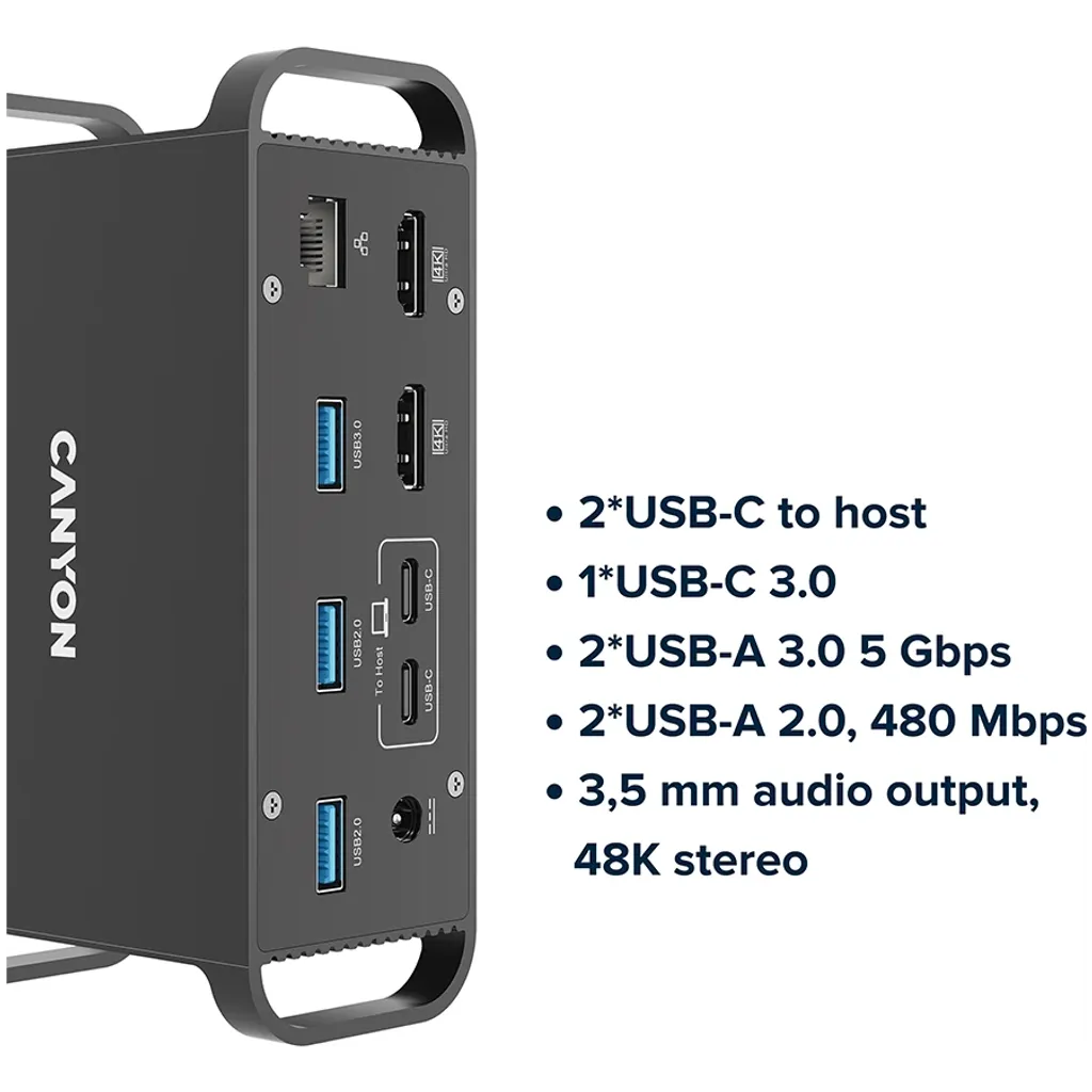 Σταθμός σύνδεσης USB-C 14 θυρών HDS-95ST - Photo 6