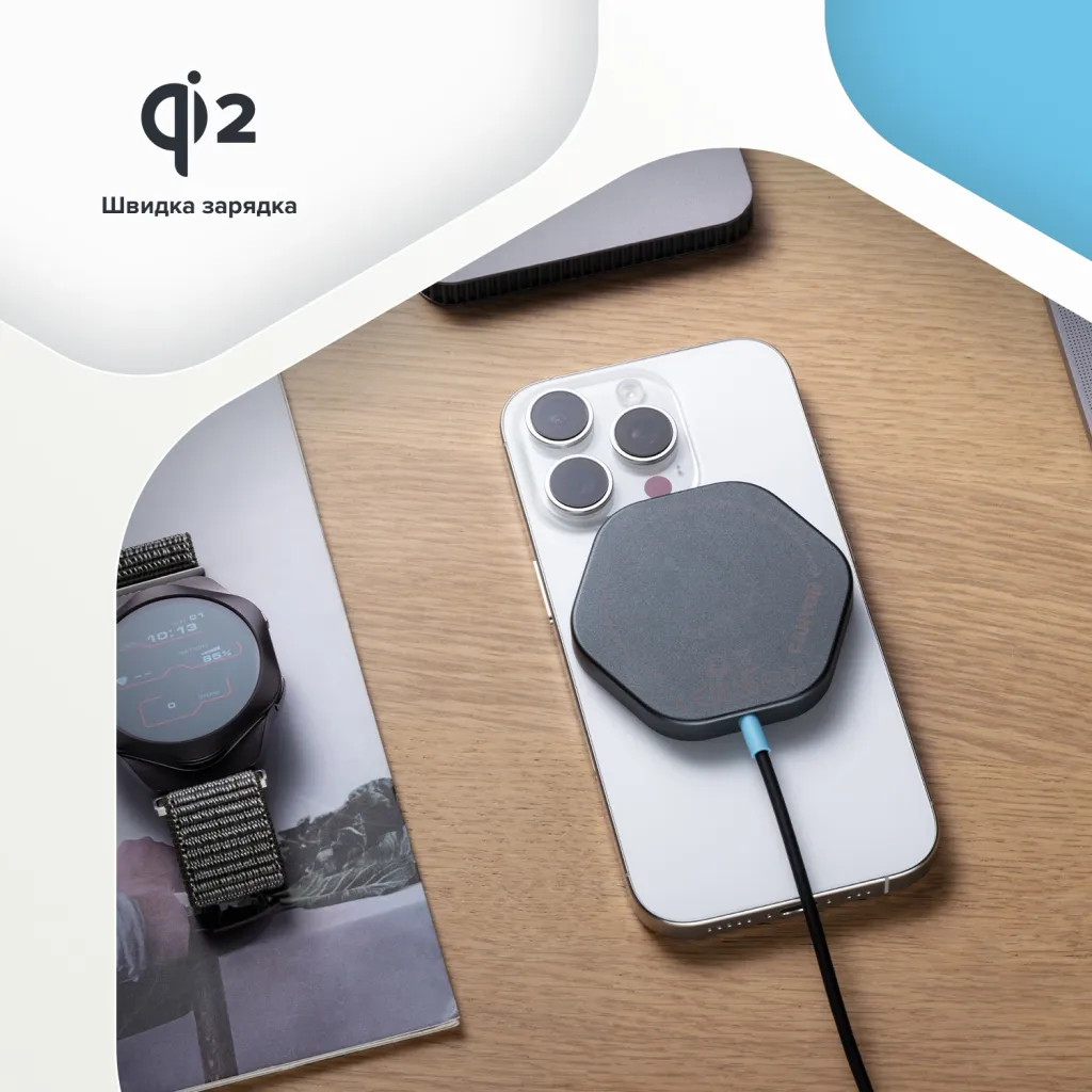 Бездротовий зарядний пристрій HEXAGON 110 - Photo 5