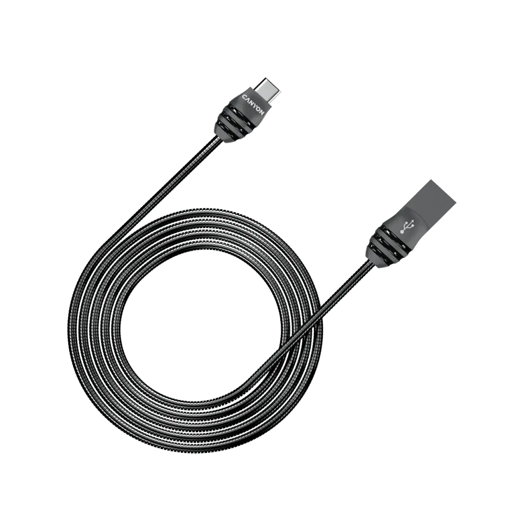 Cable de sincronización y carga de metal elegante UM-5