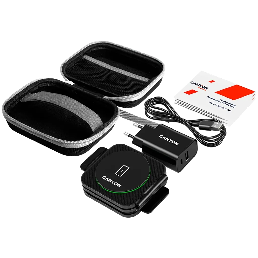 Сгъваема 3-in-1 безжичнa зарядна станция WS-305 - Photo 8