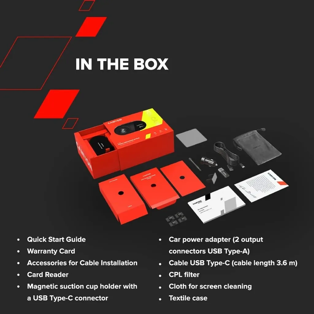 Συσκευή καταγραφής βίντεο αυτοκινήτου DVR40 - Photo 12