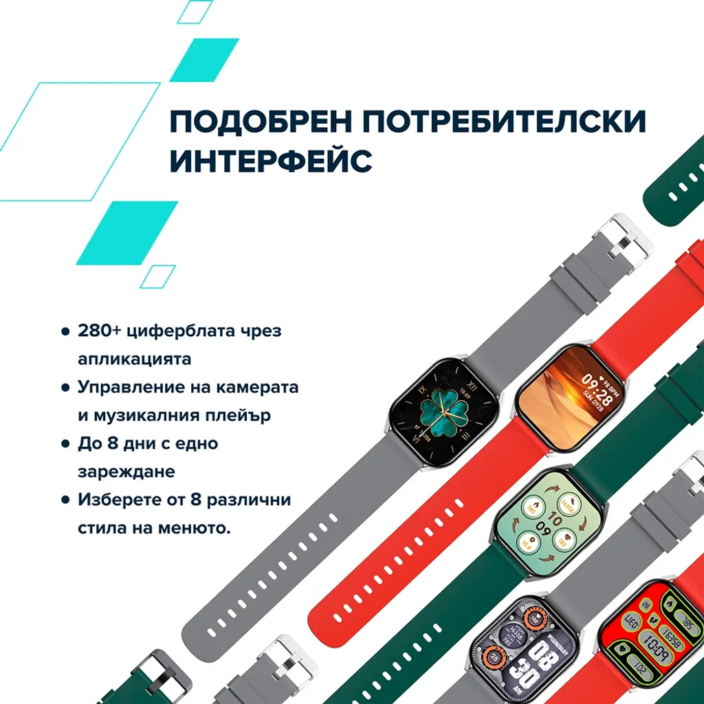 Смарт часовник Chatter SW-58 - Photo 10