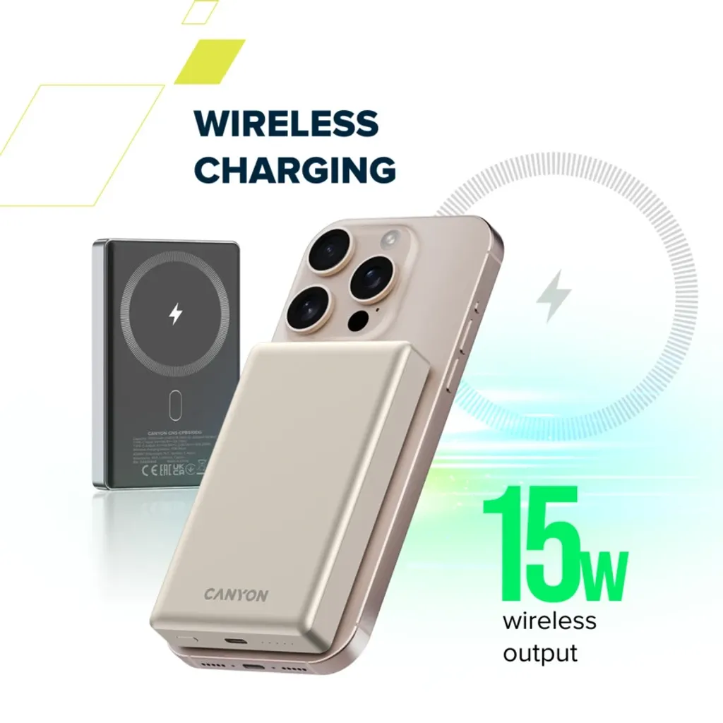 Power Bank OnPower 510 Slim Magsafe 10000 mAh PD20W - Photo 8