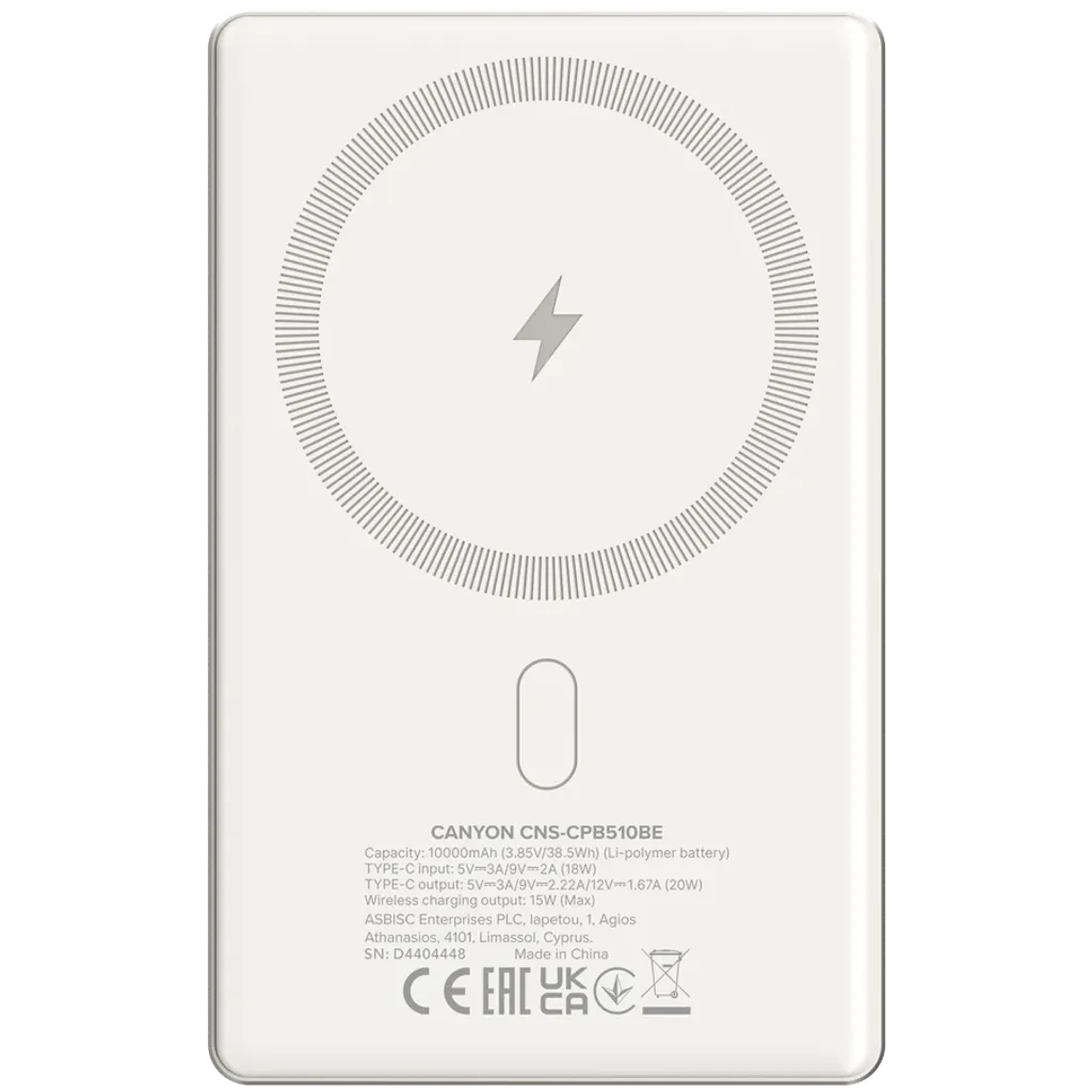 Power Bank OnPower 510 Slim Magsafe 10000 mAh PD20W - Photo 4