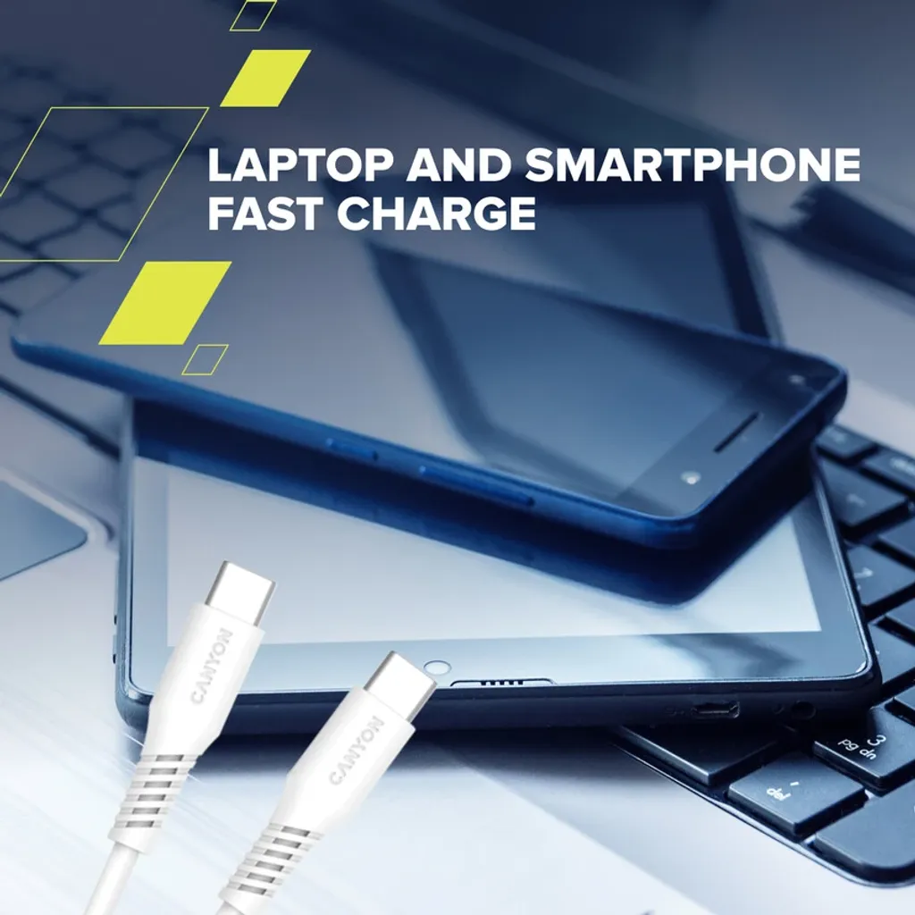 USB-C - USB-C Cable CC60SC20 (Silicone, USB 2.0, 2m) - Photo 2