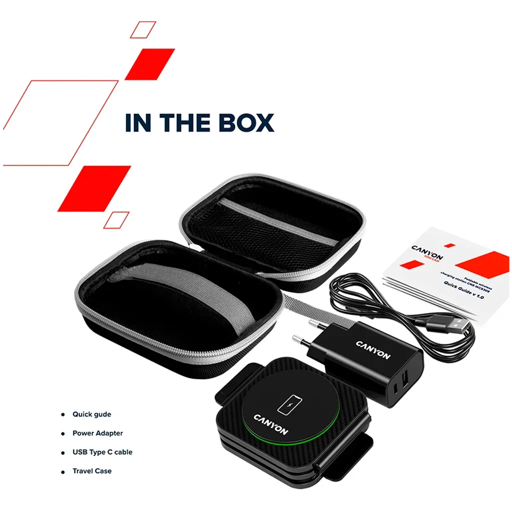 Skládací bezdrátová nabíjecí stanice  3 v 1 WS-305 - Photo 10