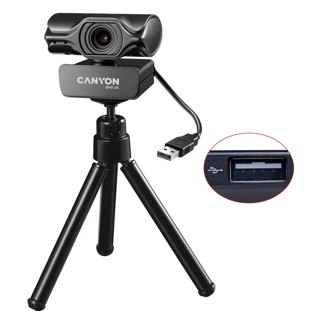 2K Quad HD live streaming Webcam C6 - Photo 3