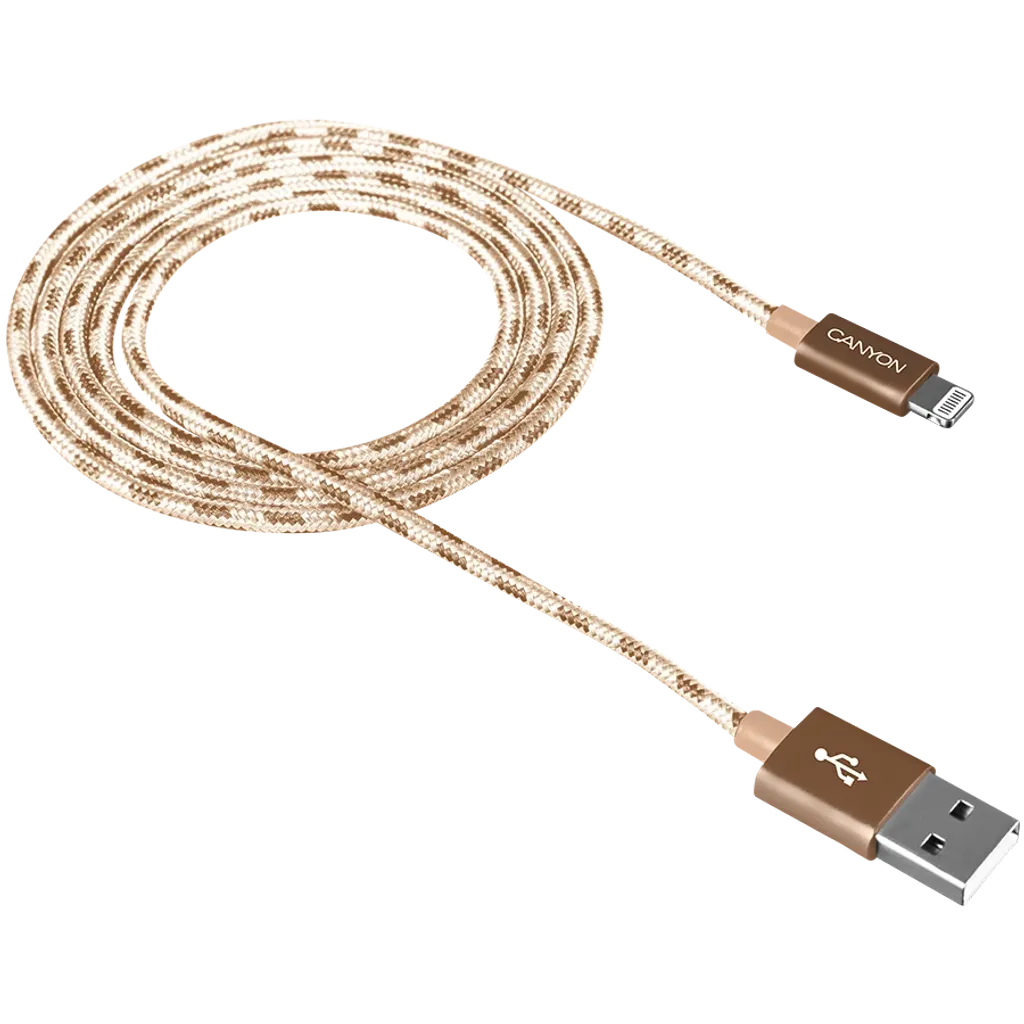 Braided 8-pin Lightning - USB cable for iPhone CFI-3